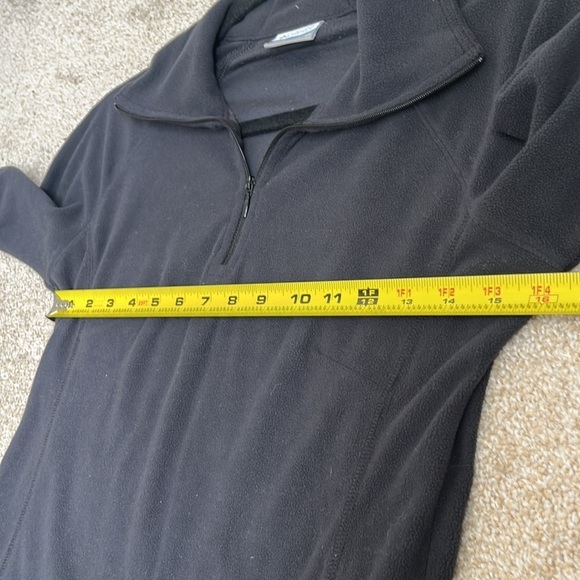 Columbia quarter zip pullover fleece woman’s XS black - Picture 7 of 7